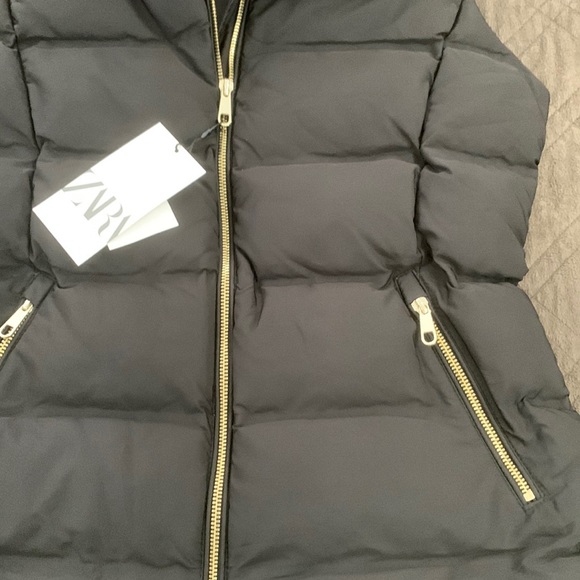 Zara NWT Water & Wind Protection Puffer Vest - Picture 9 of 17